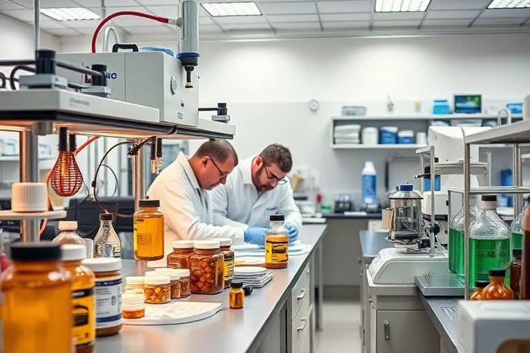 Nutraceutical product testing laboratory for FSSAI compliance and quality assurance